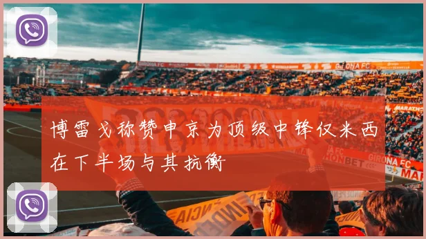 博雷戈称赞申京为顶级中锋仅米西在下半场与其抗衡